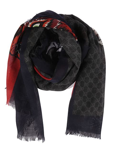 gucci wolf tapestry|gucci wool scarf.